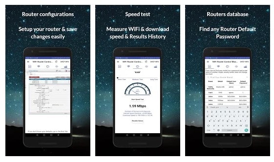 Router Admin Setup Control & Speed Test