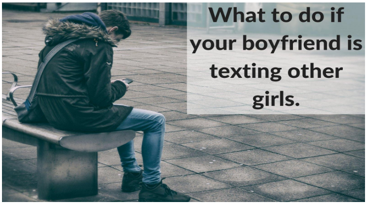 boy texting