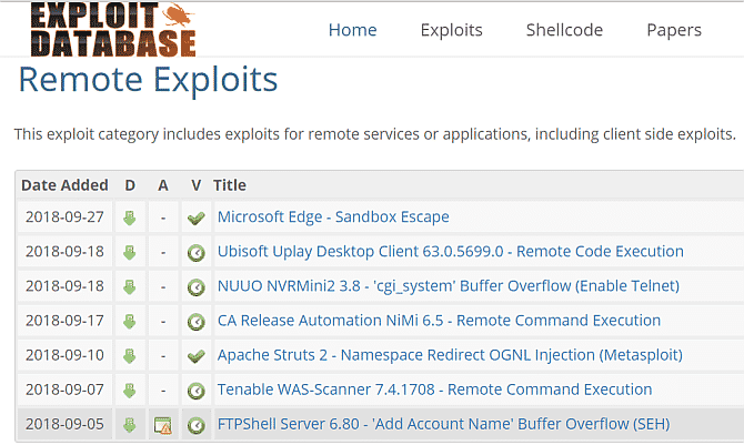 Exploit Database