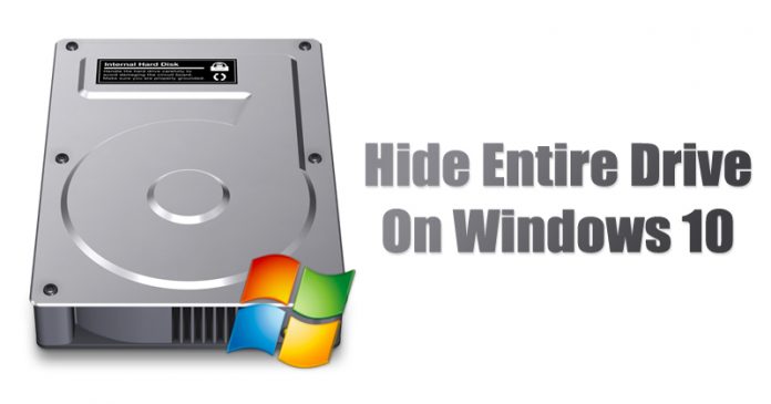 How to Hide an Entire Drive on Windows 10 in 2020 How to Hide an Entire Drive on Windows 10 in 2020