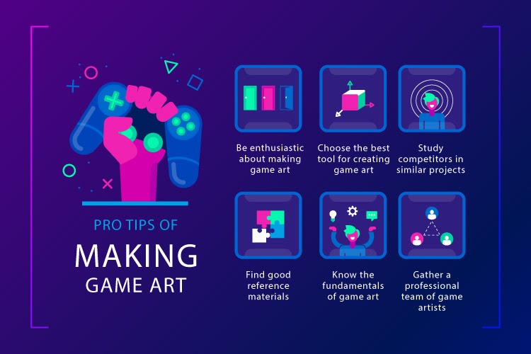 5 Pro Tips for Creating Game Art Like in World-Famous Projects
