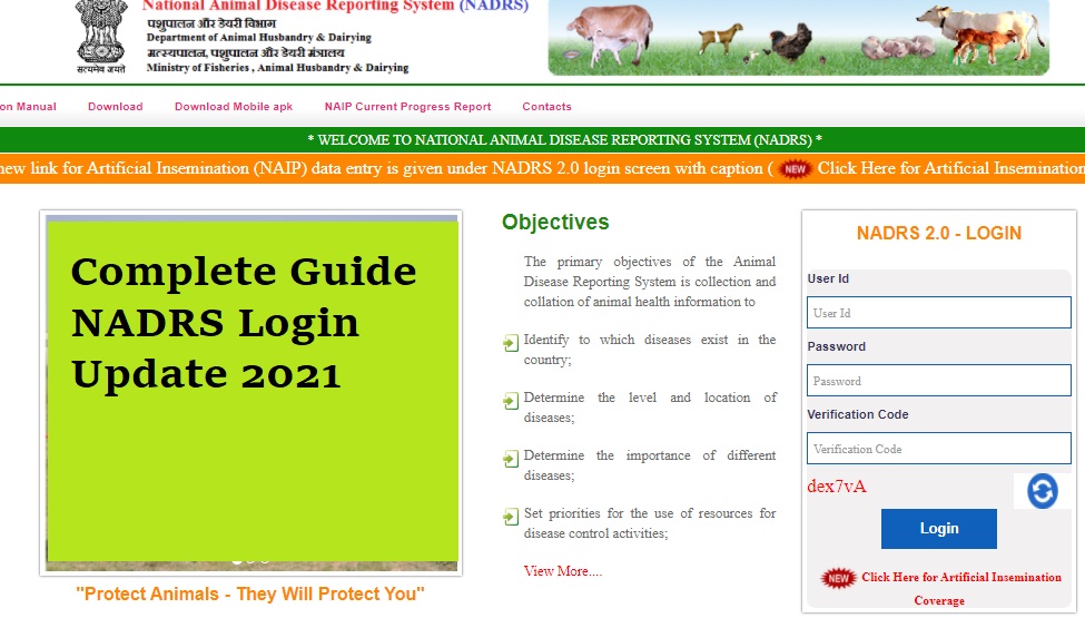 Complete Guide NADRS Login Update 2021