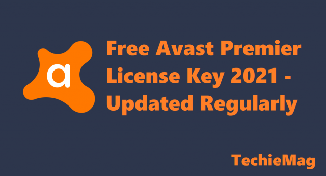 Avast Premier License Key