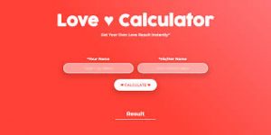 Love Calculator